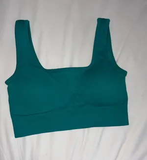 Green Sports Bra thumbnail 1