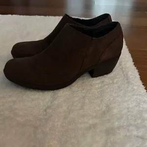 Korks brown booties 7.5 ankle winter women thumbnail 2