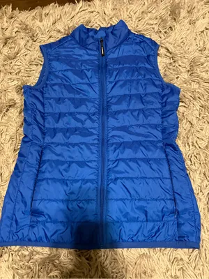 Core 365 Ladies Blue Quilted Puffer Vest Size XS thumbnail 4