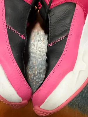 Jordan Max Aura Athletic Sneakers Black Pink 23 thumbnail 7
