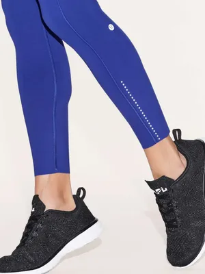 Lululemon Fast & Free Royal Blue Leggings thumbnail 3