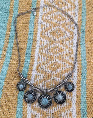 Turquoise Necklace Blue thumbnail 1