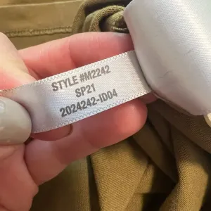 MADEWELL Tee‎ Dress in Olive Green thumbnail 5