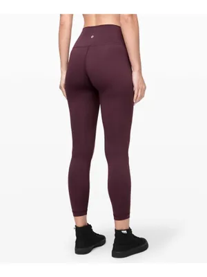 Lululemon Wunder Under Hi-Rise 7/8 Tight Nulux 25" Leggings Arctic Plum Womens 2 thumbnail 2