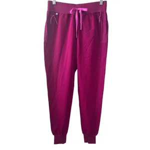 Figs Boston Slim Jogger Scrub Pants in Dark Magenta Size XX-Small NWT thumbnail 2