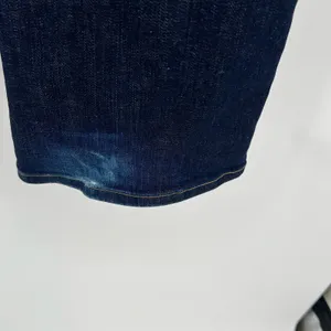 Lucky Brand boot cut dark wash blue jeans denim pockets zip closure Size 10 long thumbnail 7
