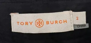 Tory Burch Marina Wool Tapered Ankle Trousers in Navy Blue 2 thumbnail 5