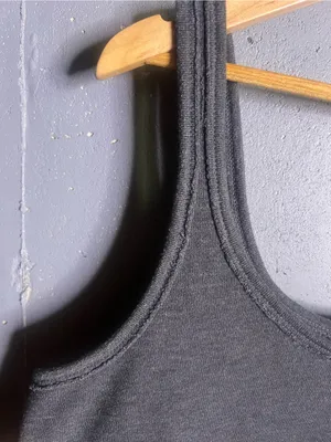 We the Free Gray Cropped Tank Size Medium thumbnail 6