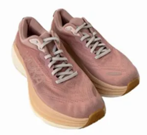 HOKA Solimar Running Shoes Womens 10.5 Peach Cream Athletic thumbnail 1