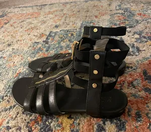 Michael Kors Michael Gladiator Black Sandal thumbnail 1