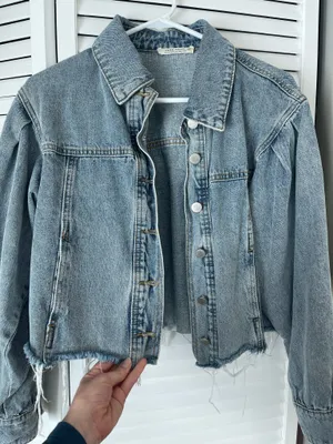 12th Tribe Oversized Denim Jacket thumbnail 3
