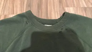 Distressed Cropped Sweatshirt thumbnail 3