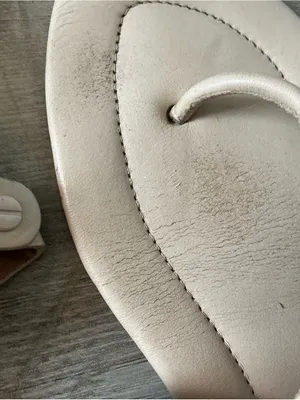 Tory Burch Miller Sandals in Light Beige Leather with Logo Medallion thumbnail 8