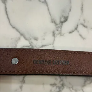 Brighton Brown Leather w/ Silver Detail Size Large‎ Woman’s Belt thumbnail 5