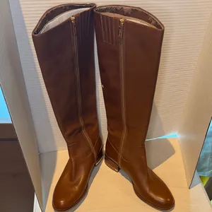 Michael Kors Brown Knee-High Leather Boots thumbnail 4
