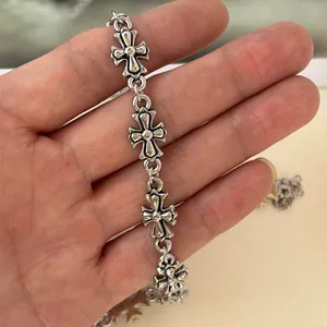 Cross Link Chain Necklace for Men Women Punk Hip Hop Streetwear Unisex Necklace thumbnail 5