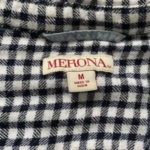 Merona Plaid 1/2 Button Up thumbnail 4
