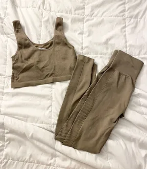 Forever 21 Seamless High Waist Active Leggings And Sports Bra Set thumbnail 1