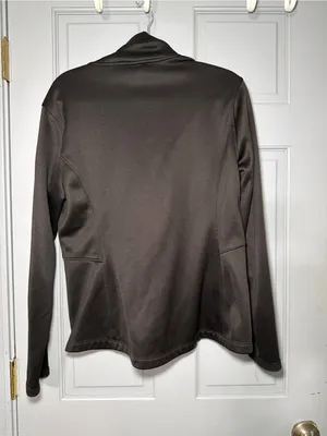 The North Face Black Utility Full-Zip Jacket with Pink Logo thumbnail 5