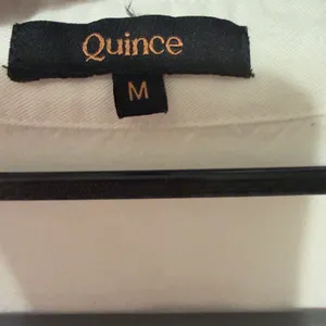 Quince White Vintage Wash Tencel Camp Shirt Women’s size medium thumbnail 6