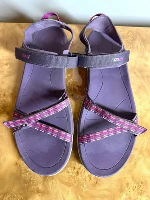 Teva Verra Sport Sandals Women's Size 11 Purple Pink Adjustable Walking Hiking thumbnail 1