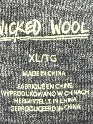 Wicked Wool Women's Merino Wool Blend Leggings XL thumbnail 4