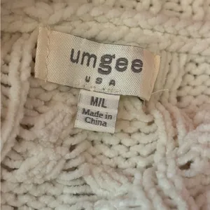 Umgee Ivory Cable Knit Cardigan thumbnail 2