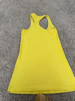 Lululemon yellow razor back tank  thumbnail 7