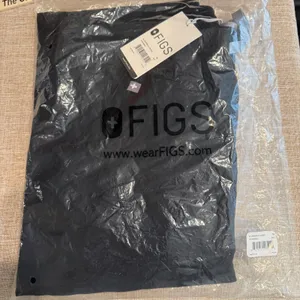FIGS Zamora Jogger Scrub Pants Solid Black Medical Office Work Women's Size NWT thumbnail 9