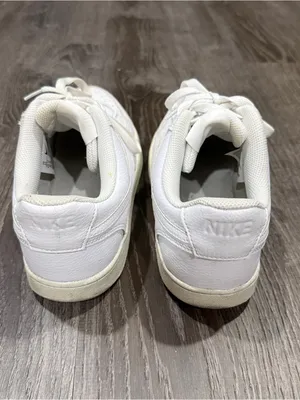 Nike White Court Vision Low Next Nature Sneaker thumbnail 4