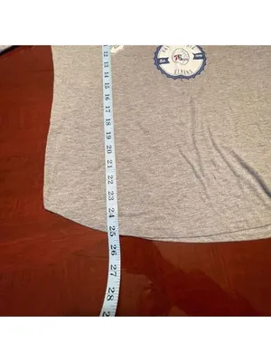 Gameday Couture Philadelphia 76ers Sixers Women’s Large Grey designer T-Shirt thumbnail 7