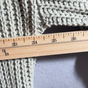 503‎ | American Eagle Chunky Chenille Open Front Cardigan Sweater Sage Green XS thumbnail 4