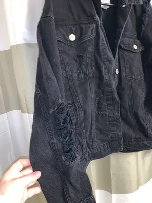 Forever 21 Distressed Denim Jacket thumbnail 3
