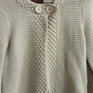 525 America Cream Textured Cardigan S thumbnail 2