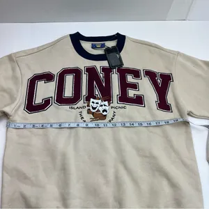 Coney Island Picnic Theater Company Graphic Sweatshirt Womens Small NEW‎ *FLAWED thumbnail 9