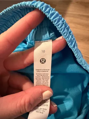 lululemon athletica Sky Blue Women's Athletic Shorts thumbnail 3