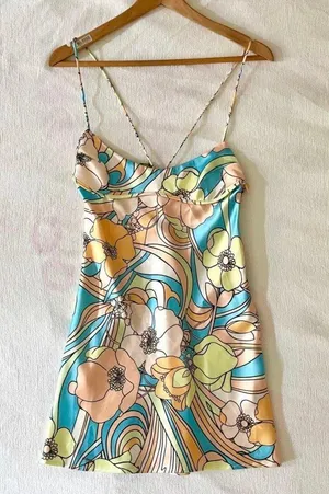 Satin Dress thumbnail 1