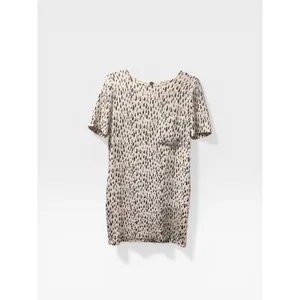 Essentiel Antwerp Animal Print Bow Back Shift Mini Dress Size 34 US 2 thumbnail 3