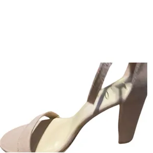 Lulus Taylor‎ Blush Suede Ankle Strap Block Heels Sandals Pink Size 6.5 thumbnail 5