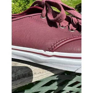 Vans Womans Comfycush Era Sneakers Sz 10 Burgundy￼ thumbnail 8