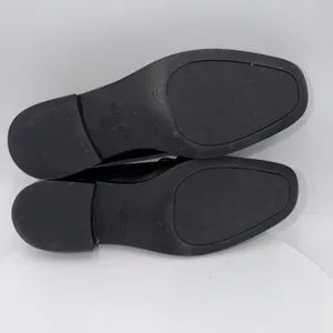 Vionic Mizelle Black Leather Chain Loafers Women's Size 7.5 Minimalist Academia thumbnail 7