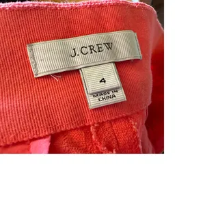 J.Crew Pink Linen Blend Shorts Summer Casual Chic‎ Size 4 thumbnail 3