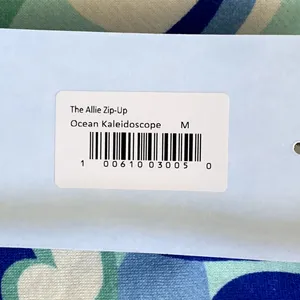 NWT‎ Hill House The Allie Zip Hoodie in Ocean Kaleidoscope Blue thumbnail 9
