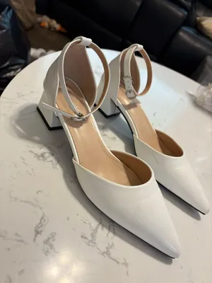 White Heels Shein thumbnail 1