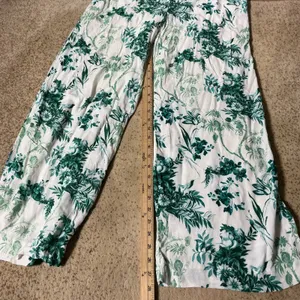 Anthropologie Ett Twa Christina Floral Toile Wide Leg Pants Womens 6‎ Flowy thumbnail 3