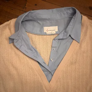 Anthropologie‎ Twofer Sweater Knit Blouse thumbnail 6