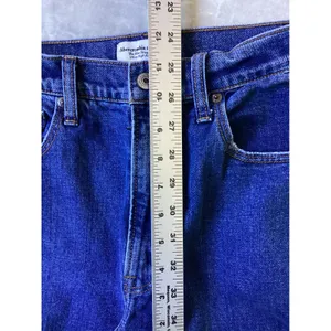 Abercrombie & Fitch Slim Straight Ultra High Rise Blue Jeans 26/2 Medium Wash thumbnail 3