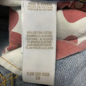 LUCKY BRAND Fluer Easy Rider Denim Women Sailor Jeans Sz 8/29 Mid‎ Rise Whiskers thumbnail 11