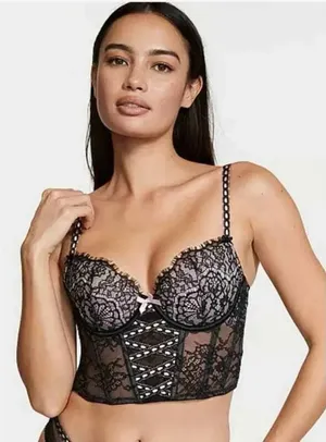 ✨Victoria's Secret Lightly-Lined Heritage Ribbon Slot Sz S-DD Bra✨ thumbnail 1