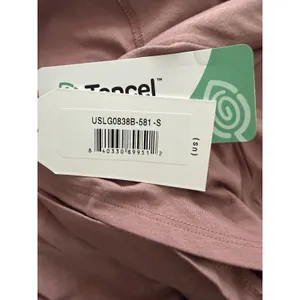 Universal Standard Pima Cotton Modal V-Neck Jumpsuit Pink Size Small‎ (14-16) thumbnail 14